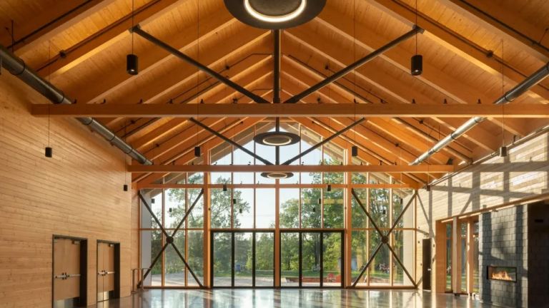 Bâtiment en bois