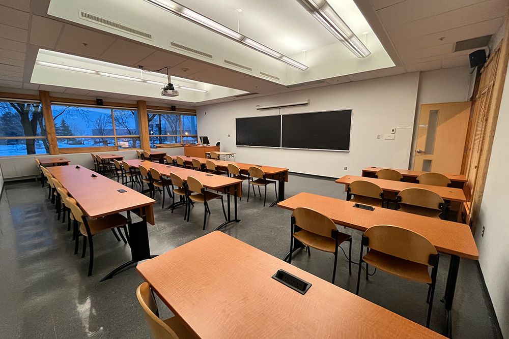 Salle de classe du pavillon Gene-H.-Kruger