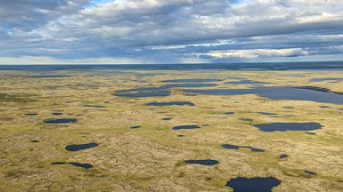 Le paysage du Nunavik est transformé par les changements géomorphologiques causés par le dégel du pergélisol.