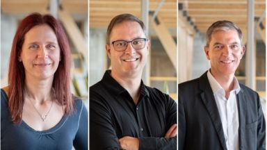 Évelyne Thiffault, Alexis Achim et Luc LeBel