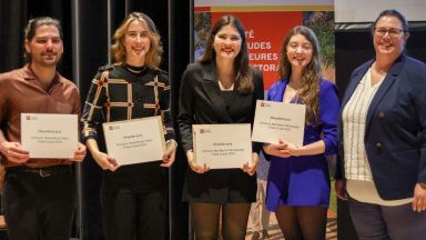 Gagnants Université Laval du concours MT180 