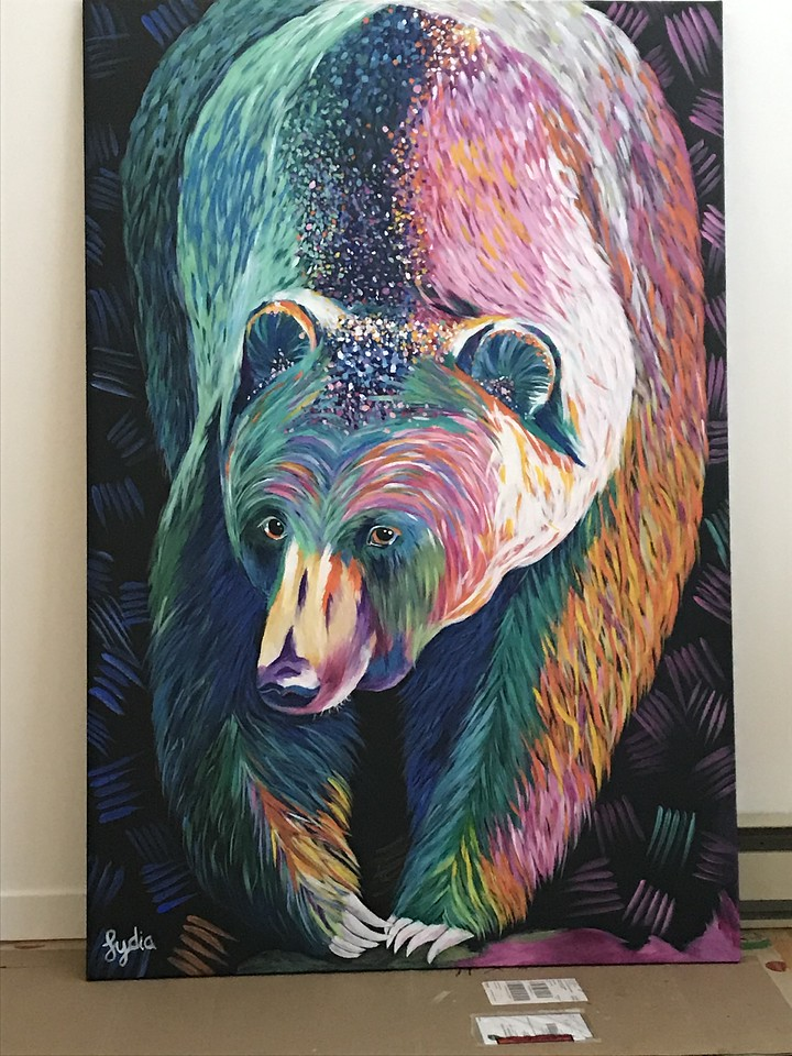 peinture d'ours