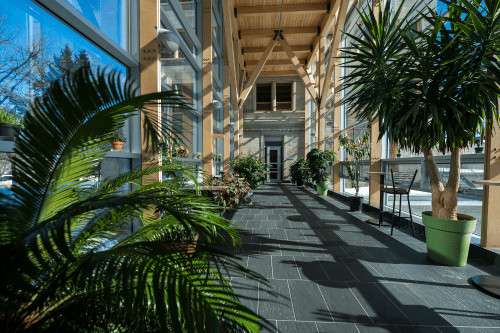 Un lieu de travail agréable Jardin de Collette