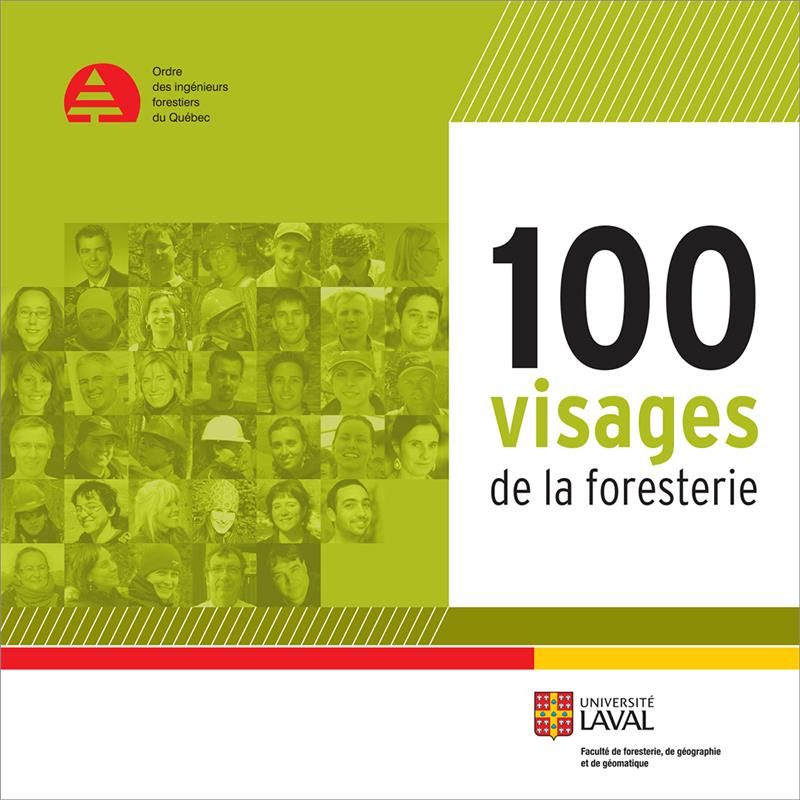Page couverture des 100 visages de la foresterie