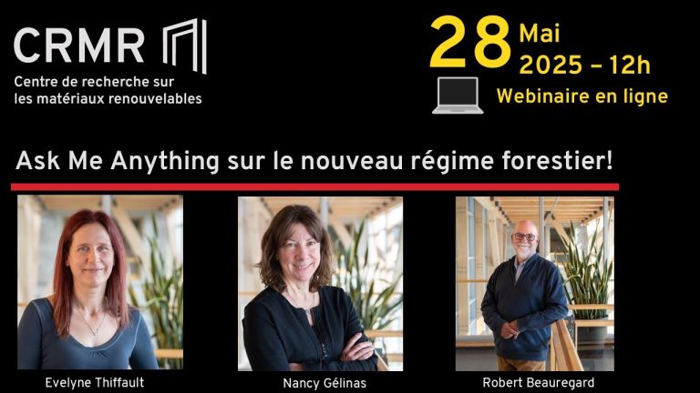 Évelyne Thiffault, Nancy Gélinas et Robert Beauregard