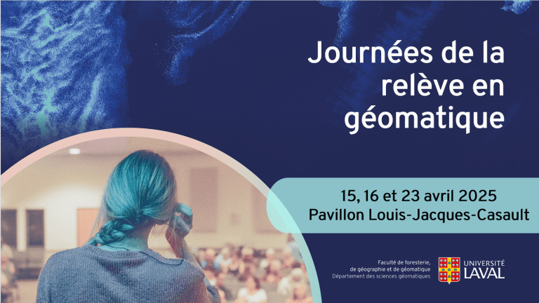 Journées de la relève en géomatique
