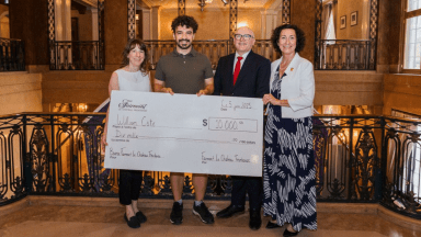 Remise de la bourse Fairmont Le Château Frontenac – Carbone forestier 