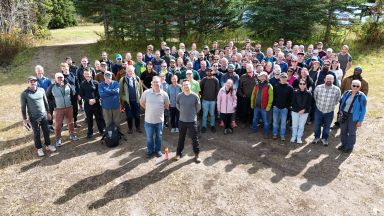 participants au congrès silvilaser2025 à la Forêt Montmorency