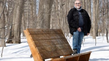 Pierre Blanchet dehors