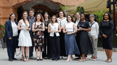 Les lauréates de l'Université Laval du concours Chapeau les filles! 2025