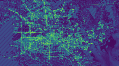 carte SIG zone de densités