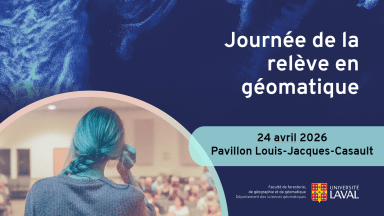 Journée de la relève en géomatique 2026