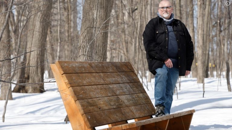 Pierre Blanchet dehors