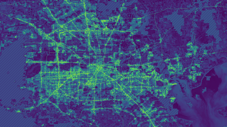 carte SIG zone de densités